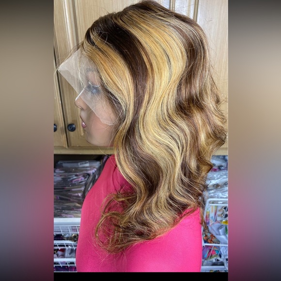 ❤️New❤️ 100% Human hair HD Lace front 16" wig❤️ - Picture 3 of 10